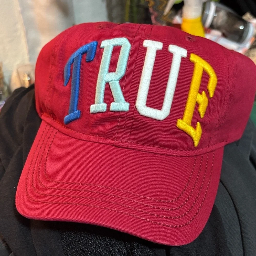 NWT True Religion Red Baseball Cap
